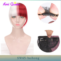 Clip-In Synthetic Bangs Extensions Natural Fringe Hair