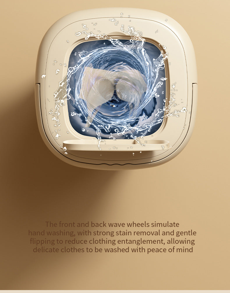 Folding Portable Washing Machine with Spin Dryer