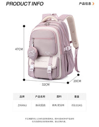 Girls School Backpack – Waterproof Laptop & Travel Bag