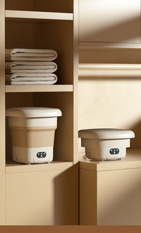 Folding Portable Washing Machine with Spin Dryer