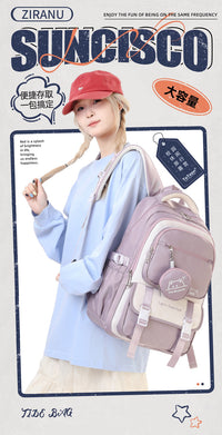 Girls School Backpack – Waterproof Laptop & Travel Bag