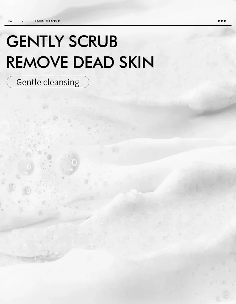 Men’s Deep Clean Foaming Facial Cleanser