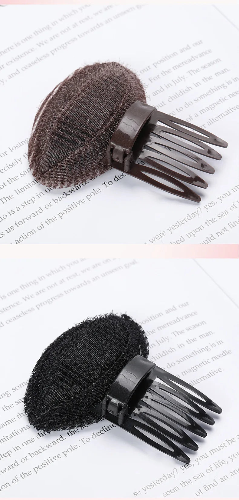Invisible Hair Pins Fluffy Styling Sponge Pad for Women