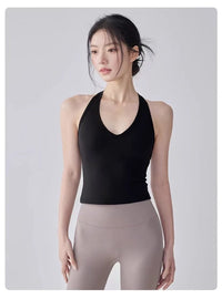 Women’s Fitness Vest – Shockproof Quick-Dry Yoga Top