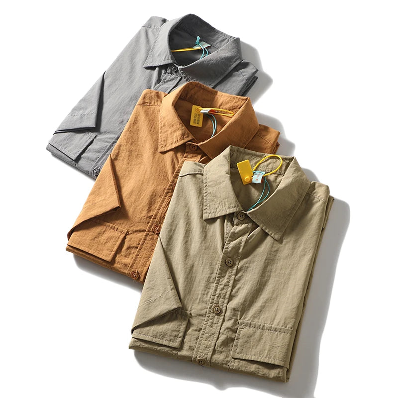 Men’s Cargo Short Sleeve Shirt