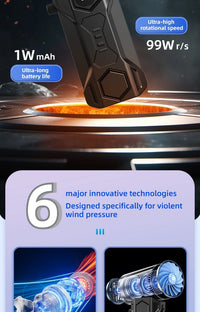 X11 Air Blower 990000RPM Powerful Car Cleaning Duster