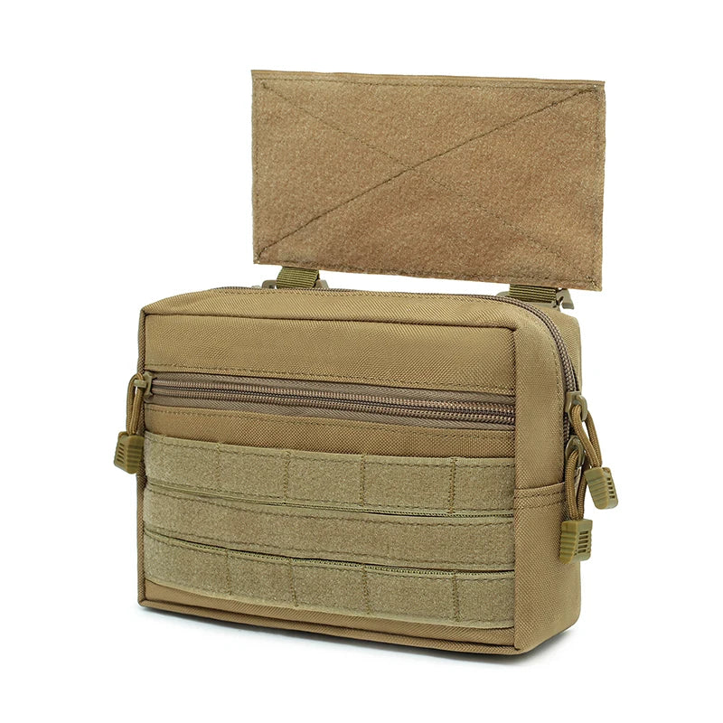 Tactical Utility Molle Pouch Compact EDC Gadget Gear Storage Bag Hunting Vest Plate Carrier Storage Bag Accessory