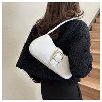 Women’s PU Leather Shoulder Bag – Vintage Soft Armpit Purse