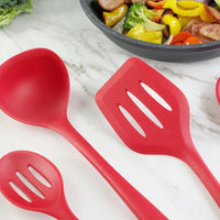 11-Piece Silicone Kitchen Utensil Set with Spatula & Spoon