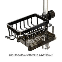 3-Tier Over-the-Sink Kitchen Dish Drying Rack with Cover