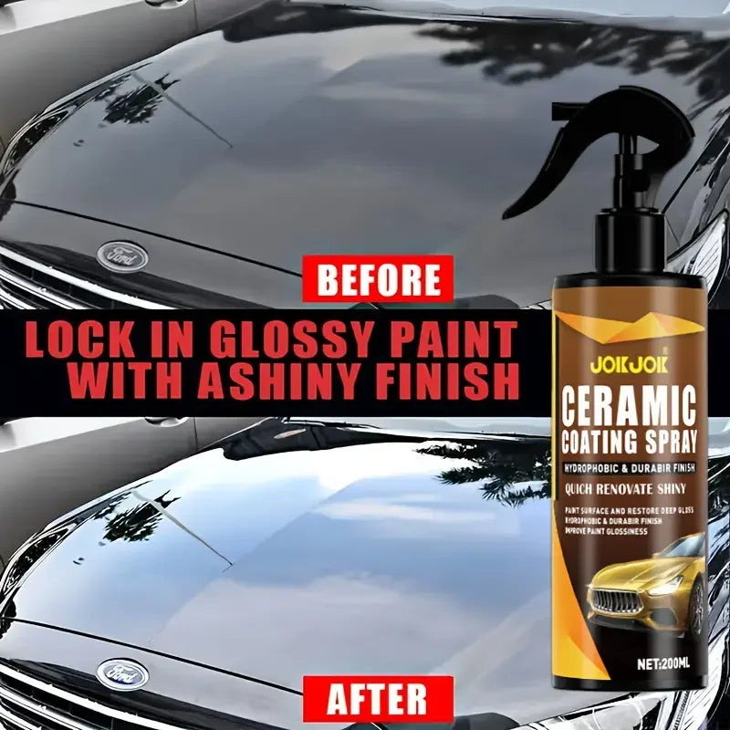 200ml Car Ceramic Coating Spray – Hydrophobic Protection