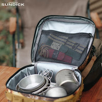 Camping Insulated Bowl & Cup Storage Bag – Outdoor Carry