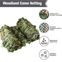Camo Netting Woodland Hunting Sunshade Mesh