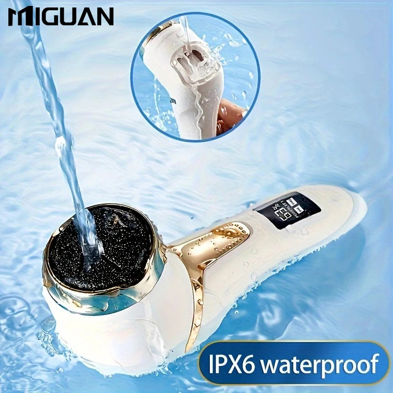 Professional Electric Callus Remover for Feet - Easy to Use, Painless, Fast Removal, Rechargeable, Gentle Exfoliator for Smooth