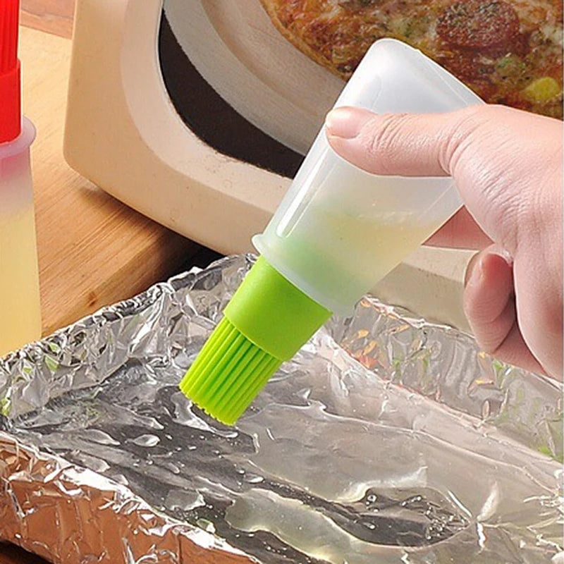 Silicone Oil Brush for Baking & Cooking – Heat Resistant