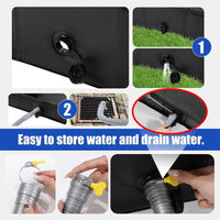 Portable Camping Shower Base with Drainage RV & Outdoor