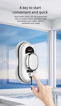 Intelligent Window Cleaning Robot with Remote Control
