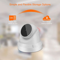V380 Pro 3MP WiFi IP Indoor Camera Wireless Recorder Baby Monitor Two Way Audio Smart Surveillance CCTV HD Camera Pet Monitor