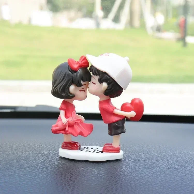 Cute Car Ornament Couple Desktop Decoration Gift