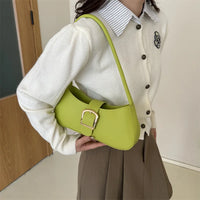 Women’s PU Leather Shoulder Bag – Vintage Soft Armpit Purse