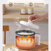 Rice cooker multi-function pot multi-function pot mini hot pot pot soup household appliances kitchen pot suitable for 1-3 people