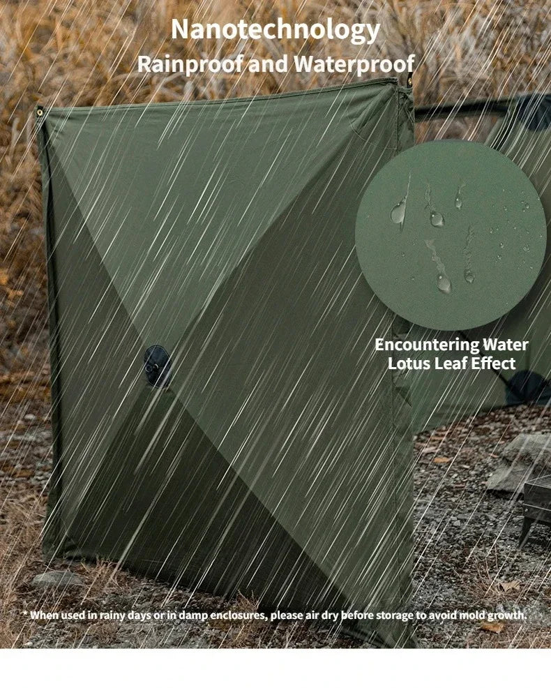 Collapsible Camping Windscreen Stove Wind-Resistant Outdoor