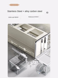 Multi-Functional Kitchen Seasoning & Storage Rack