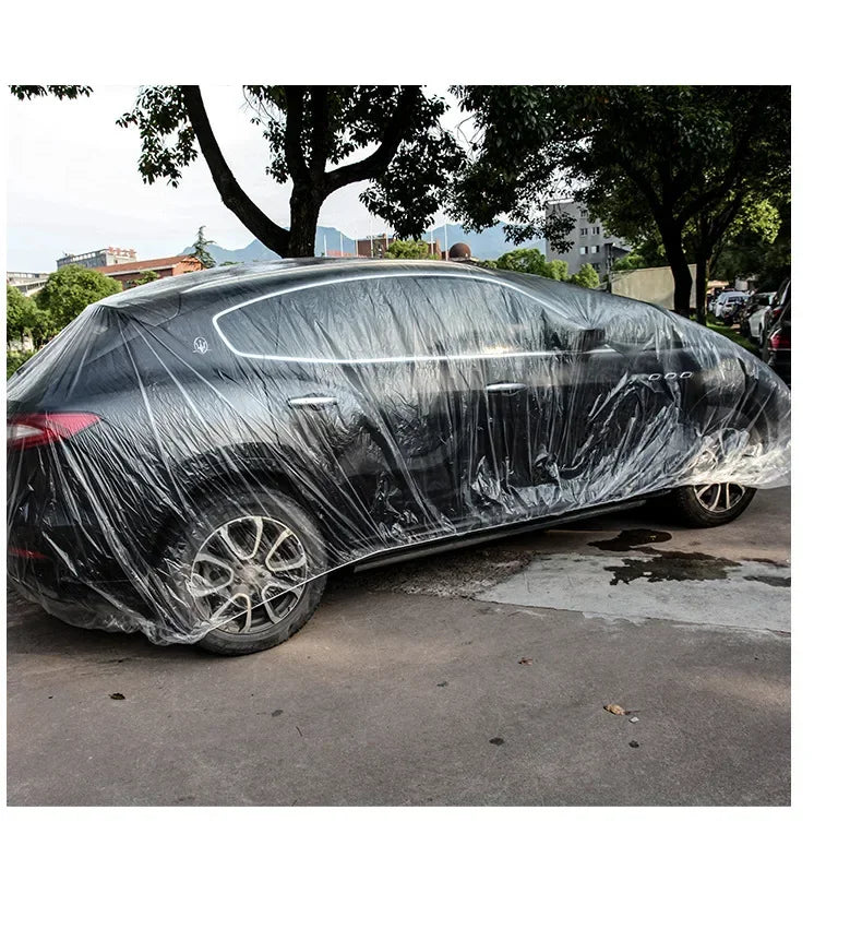 Disposable Car Dust Cover –Waterproof Sunshade Coat