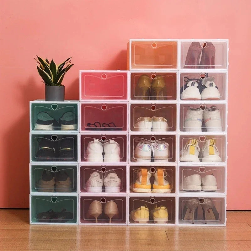 Transparent Drawer Shoe Storage Box – Ladies & Kids