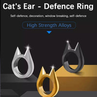 Outdoor Self-Defense Finger Tiger Cat Keychain Tool