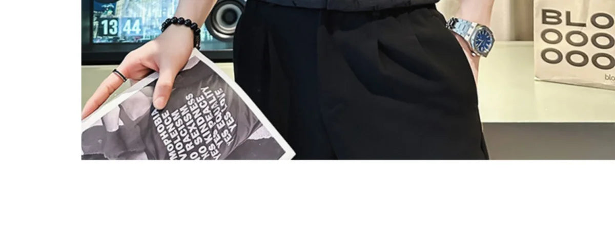 Men’s Business Casual Short Sleeve Shirt