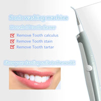 Portable Electric Sonic Dental Scaler Tooth Calculus Remover Kit  Tooth Stains Tartar Teeth Whitening Oral Care Tool