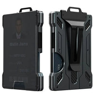 Anti-Theft Aluminum Alloy Work Card & ID Holder