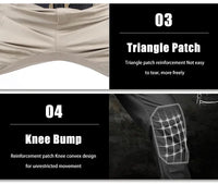 Men’s Waterproof Cargo Pants Multi-Pocket Training Trousers