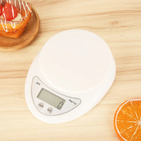 Digital Kitchen Scale 5kg/1g Food Stainless Steel