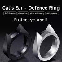 Outdoor Self-Defense Finger Tiger Cat Keychain Tool