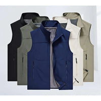Men’s Winter Fleece Vest – Casual Warm Sleeveless Jacket