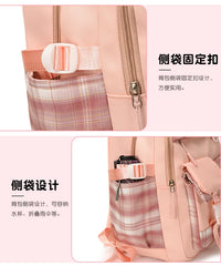 2025 New - Style Schoolbag for Primary School Girls, Suitable for Grades 1, 3 to 6, Child-Friendly, Load-Reducing and Spine