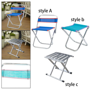 Portable Folding Camping Stool & Footrest for Outdoors