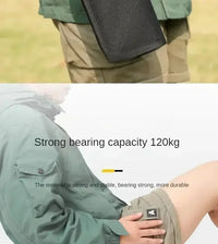 Portable folding stool, foldable hand-held camping stool, special folding stool for camping and fishing outdoors