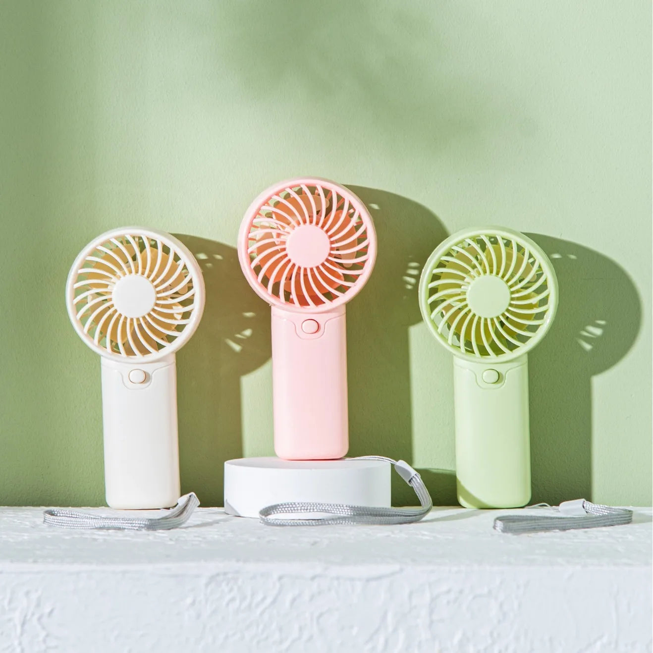 Portable Quiet Handheld Fan – Compact Multi-Color Design