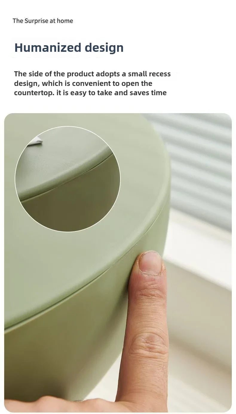 Modern Cartoon Edge Coffee Side Table with Storage