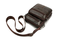 Retro Genuine Leather Men’s Crossbody Shoulder Belt Bag