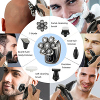 7D Electric Head Shaver for Bald Men
