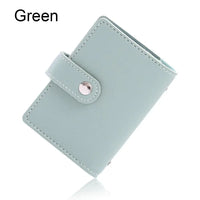 PU Leather Card Holder Wallet – 26 Slots RFID Blocking