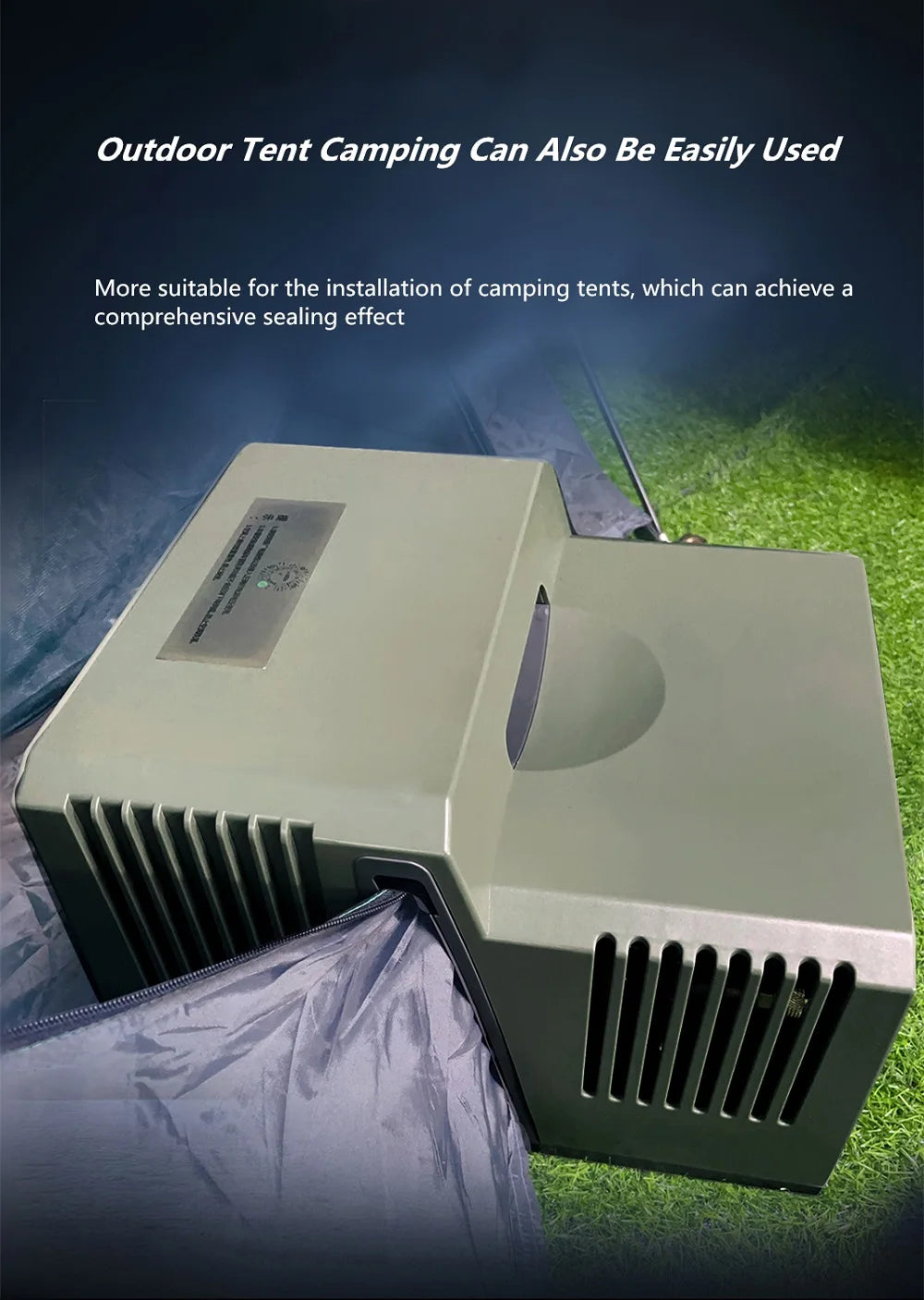 Outdoor Camping No Installation Mobile Air Conditioning Portable Parking Tent No Drainage Mini Refrigeration Air Conditioning