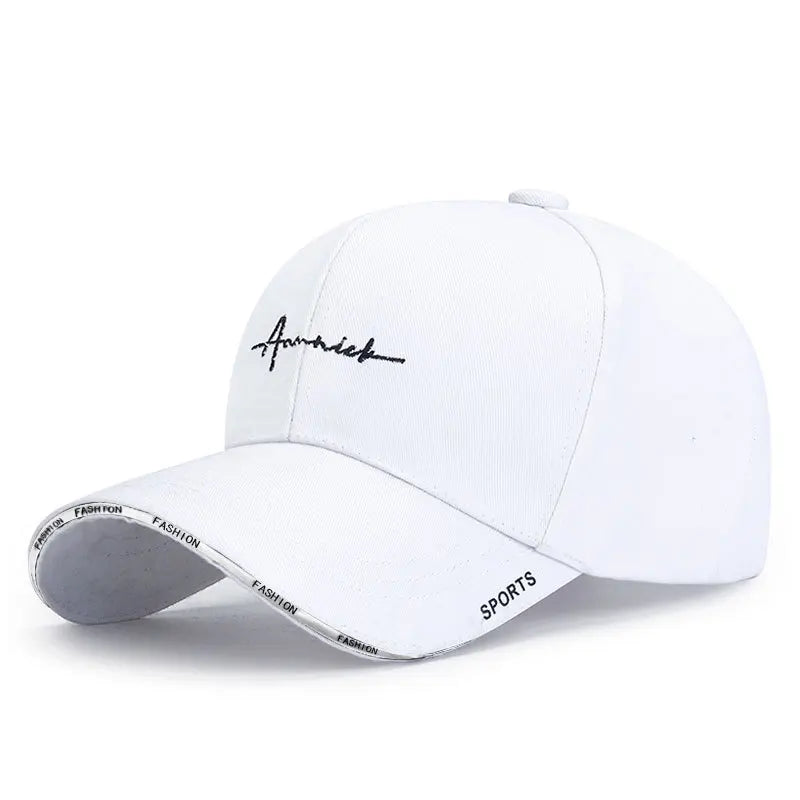 Unisex Casual Letter Embroidered Baseball Cap For Spring Autumn Sun Protection Trucker Hat Hio-Hop Cap