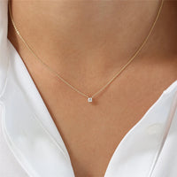Canner 925 Silver Zircon Pendant Necklace Women’s Jewelry