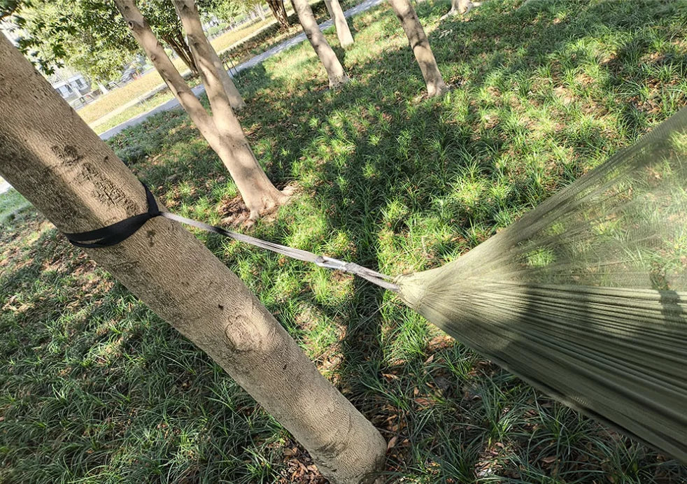 Camping Hammock with Mosquito Net Outdoor Garden Leisure