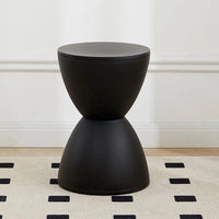 Nordic Round Ottoman Pouf – Living Room Coffee Side Table